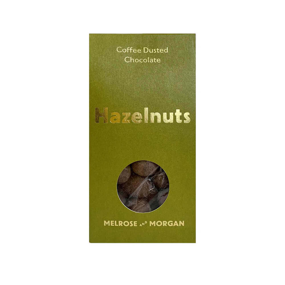 Melrose & Morgan Coffee Dusted Chocolate Hazlenuts 125g